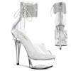 Pleaser - CAPTIVA624RS Sandale à bride à la cheville - Transparent Product image